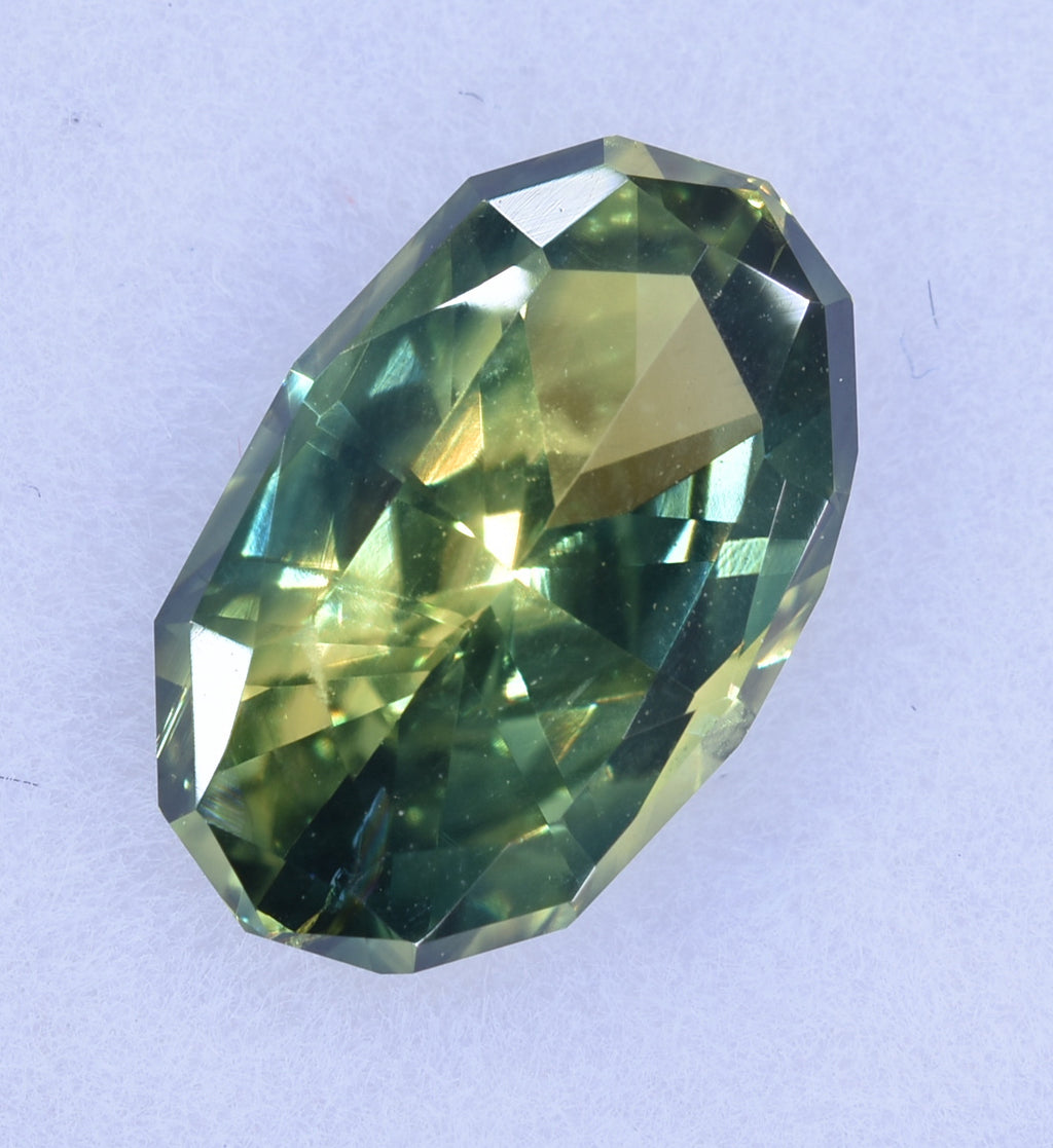 Bicolor Natural Sapphire - No Heat