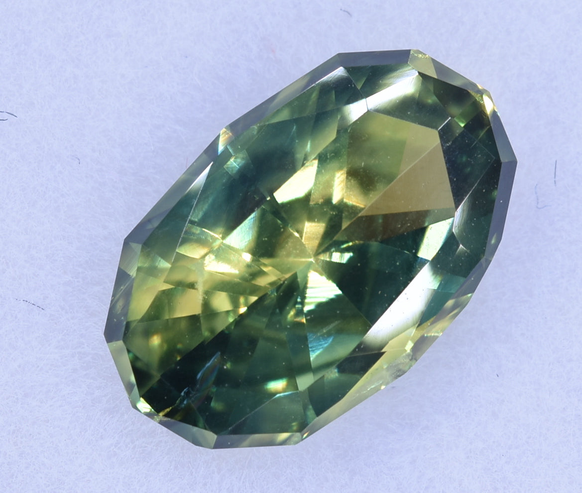 Bicolor Natural Sapphire - No Heat