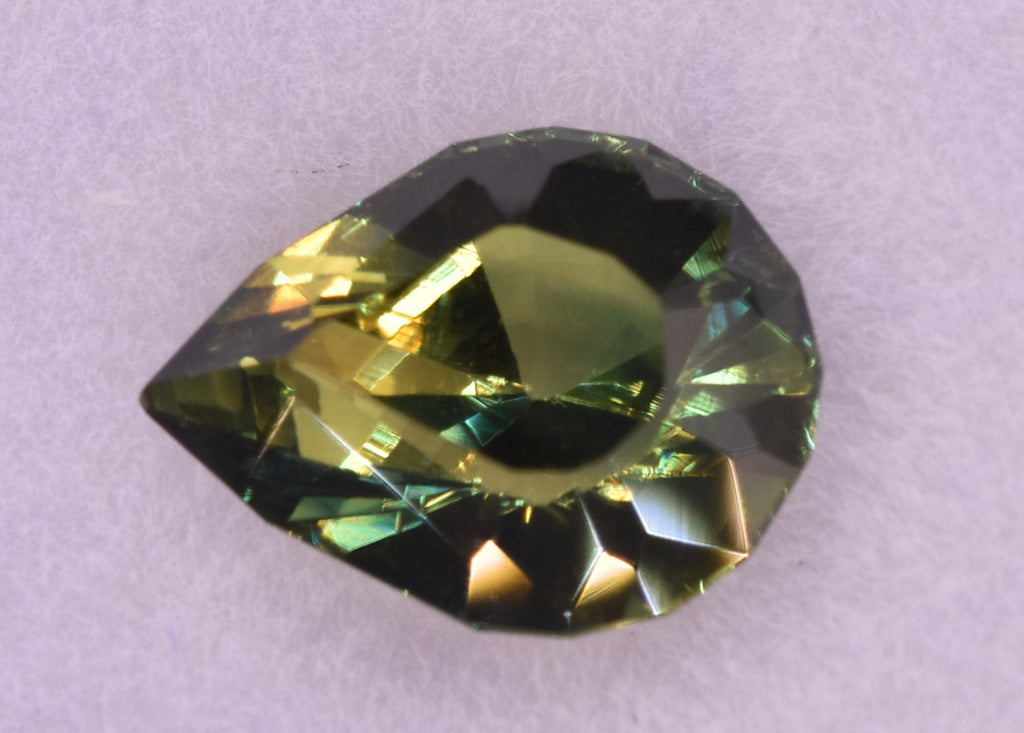 Sapphire - No Heat Natural Bicolor Green & Yellow