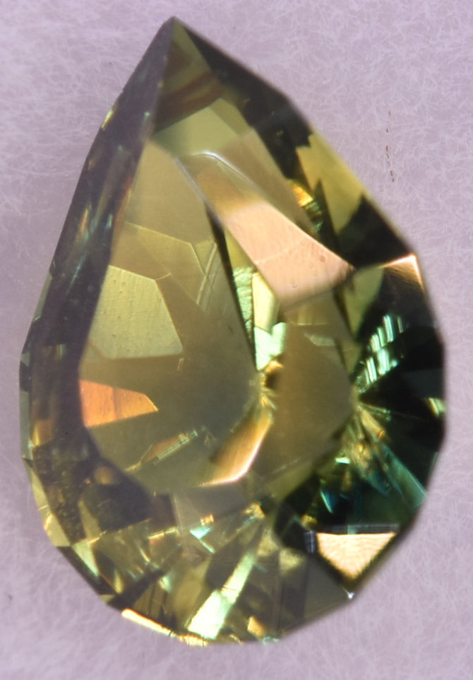 Sapphire - No Heat Natural Bicolor Green & Yellow