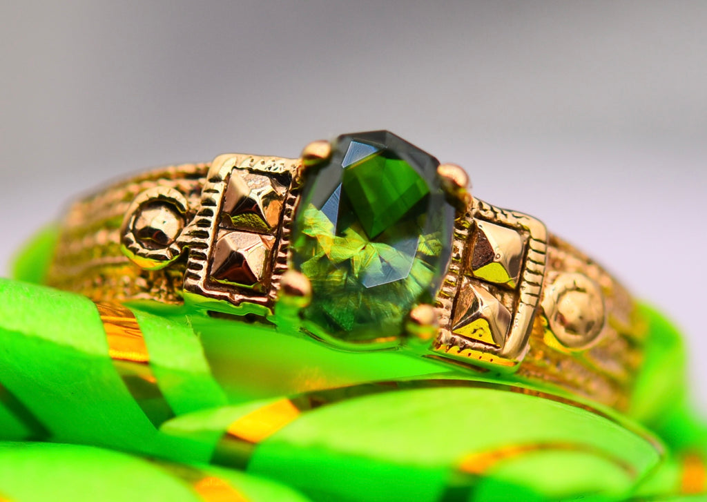 Sapphire Ring - No Heat 14K