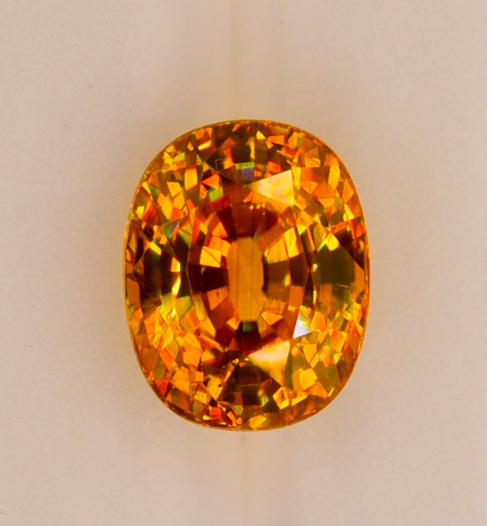 Honey Zircon –  Madagascar Natural