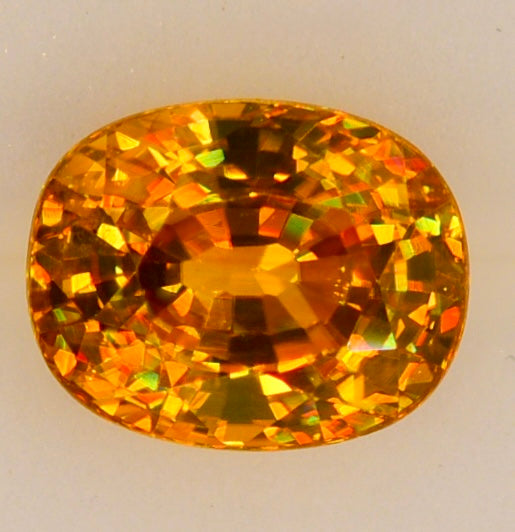 Honey Zircon –  Madagascar Natural