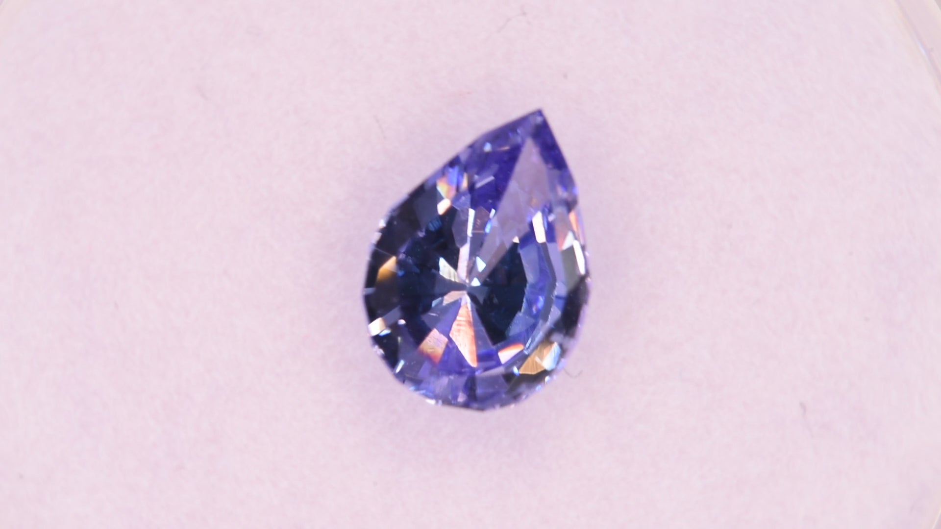 Tanzanite Pear Cut