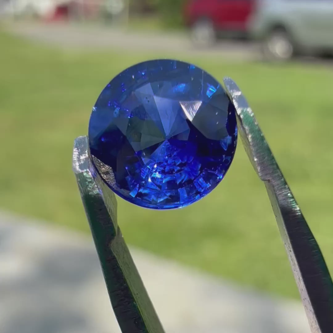Sapphire Royal Blue -  Ceylon